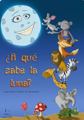 Cartel de ¿A qué sabe la luna?