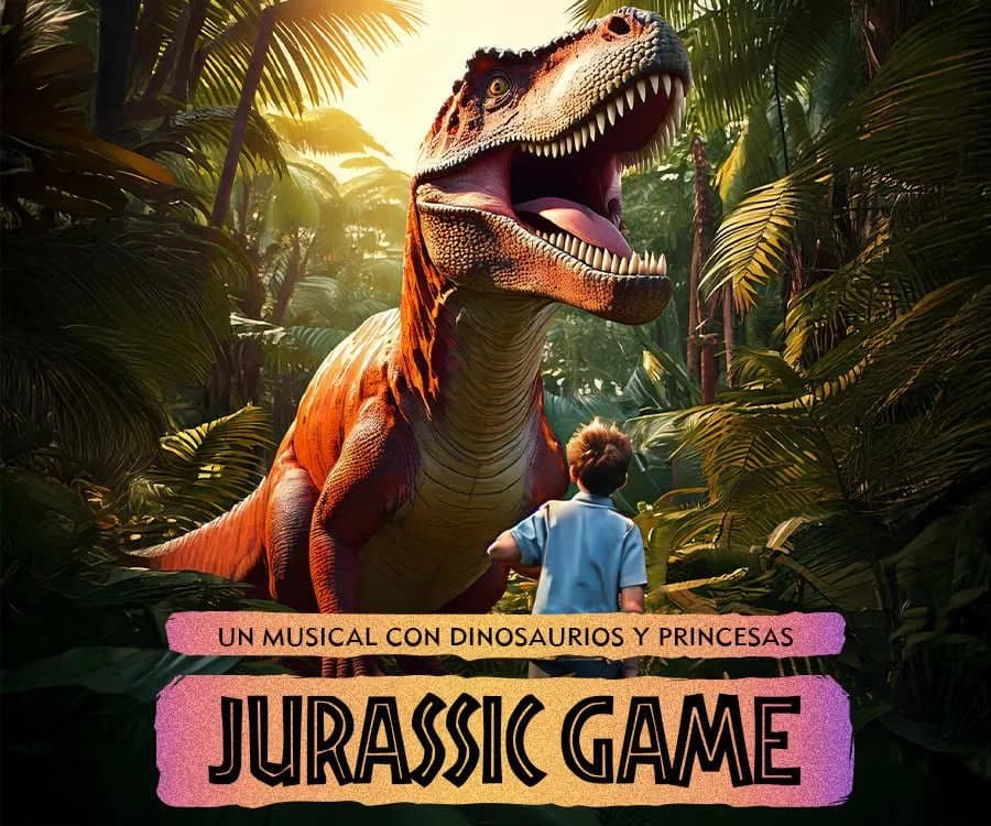 Cartel de Jurassic Game