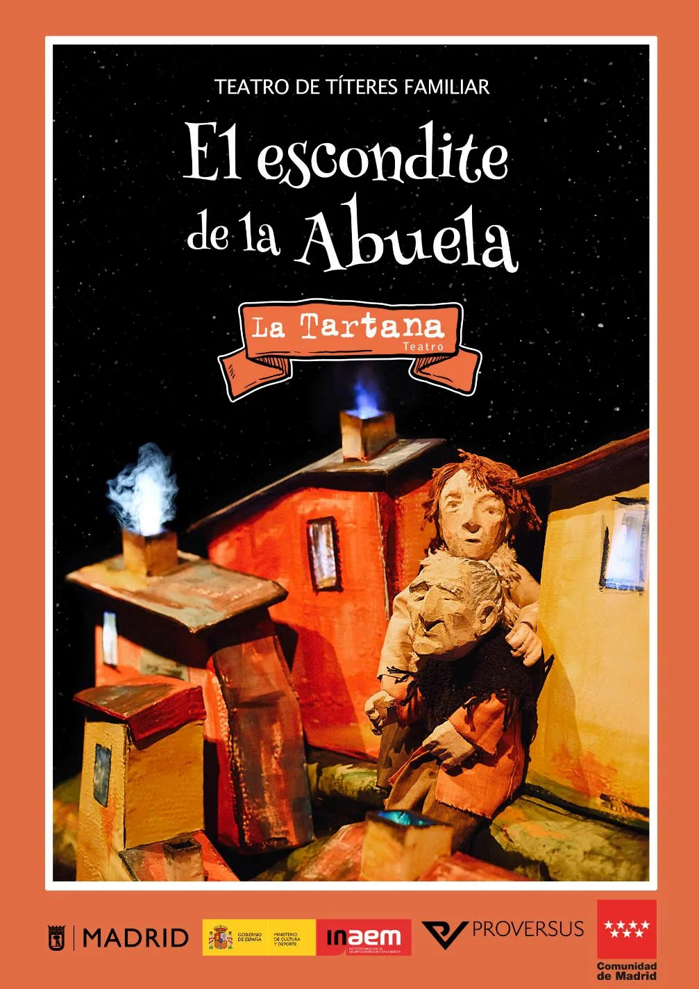 Cartel de El escondite de la abuela