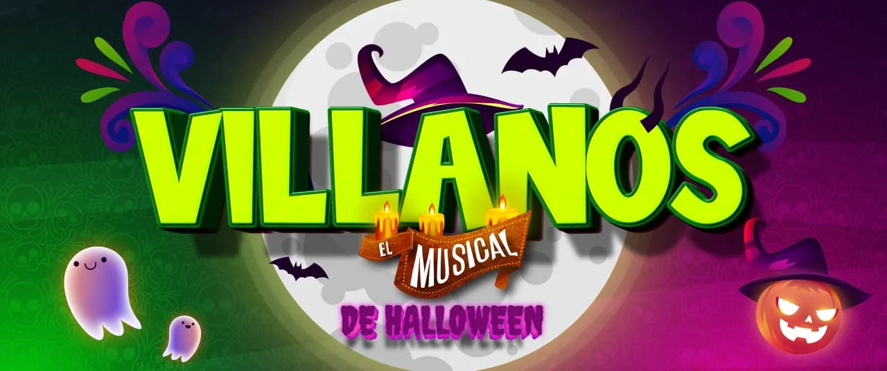 Cartel de Villanos – El musical de Halloween