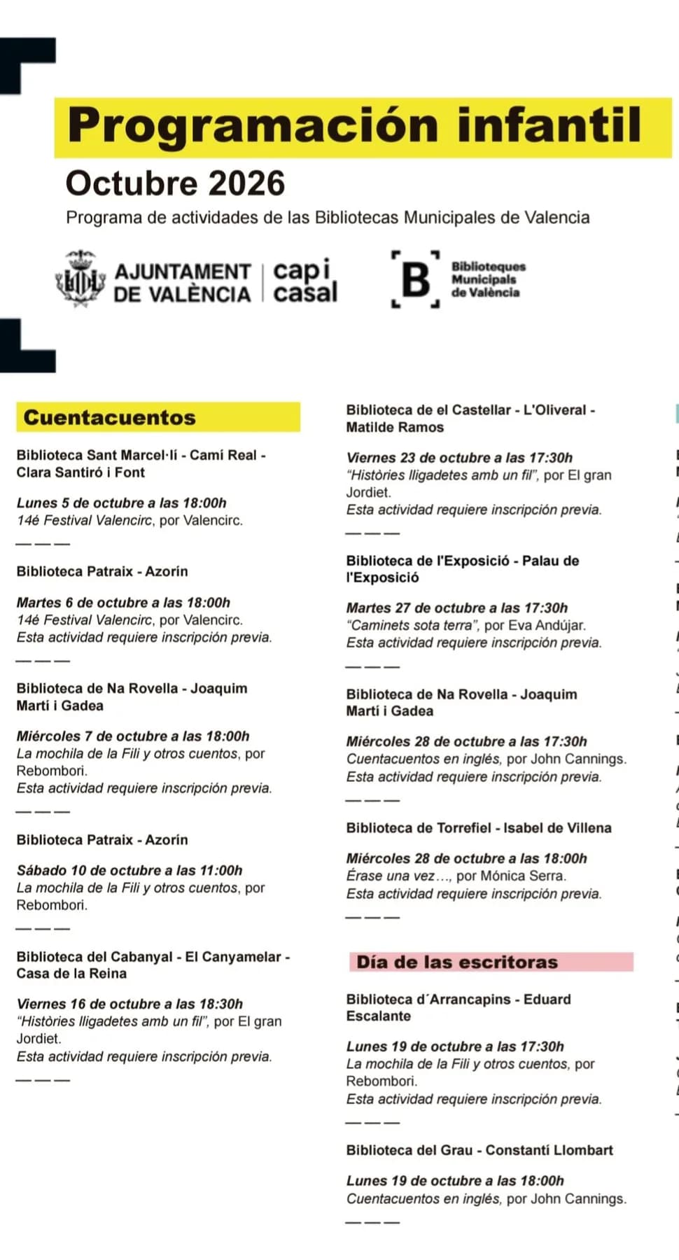 La mochila de la Fili y otros cuentos, por Rebombori.