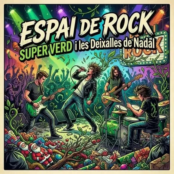 ESPAI DE ROCK Super Verd i les Deixalles de Nadal