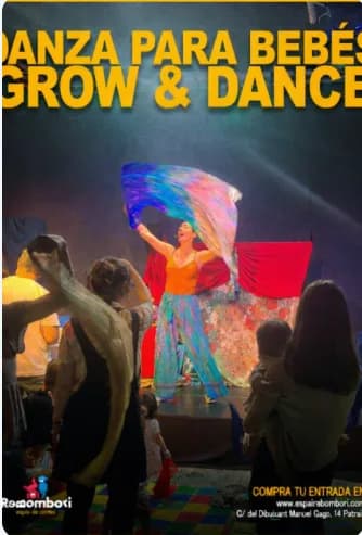 Cartel de DANZA PARA BEBES: GROW & DANCE