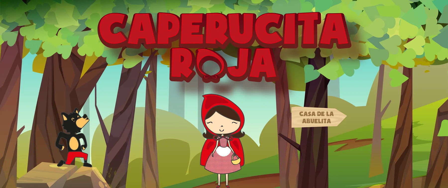 Cartel de Caperucita Roja